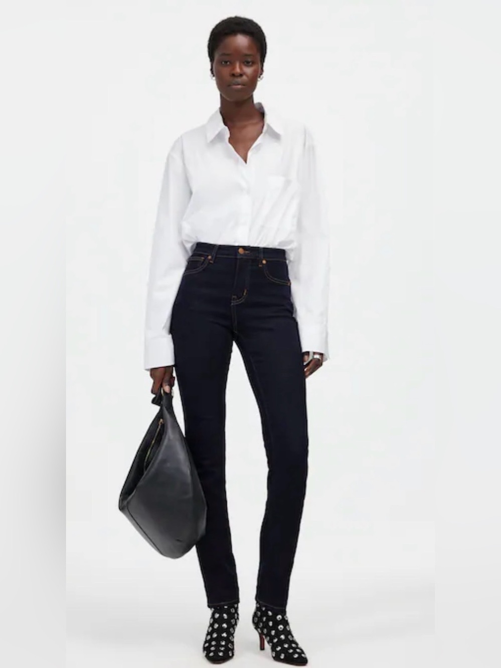 Madewell Stovepipe Jeans Rinse Wash